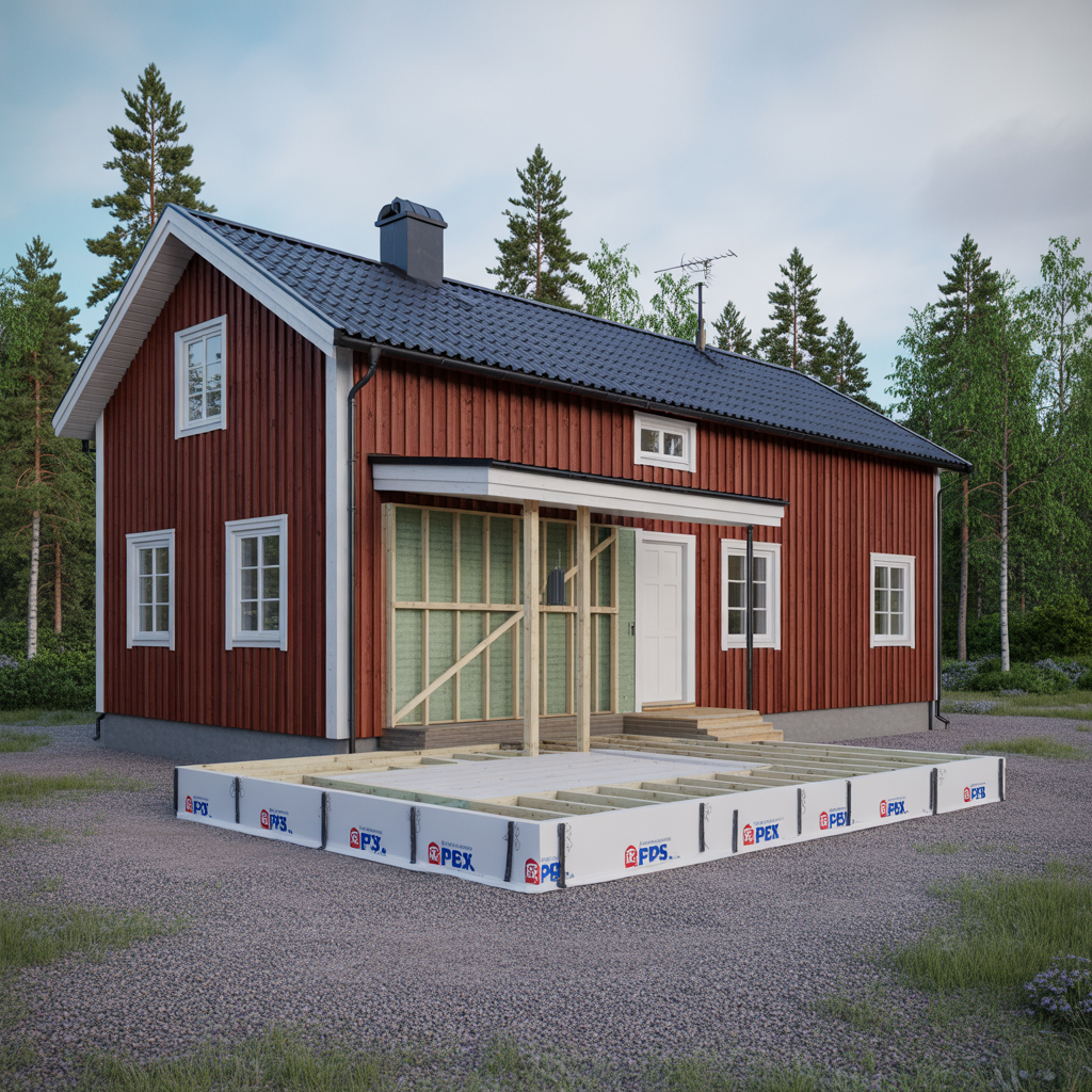 checklista infor tillbyggnad av hus grund barande vaggar vvs