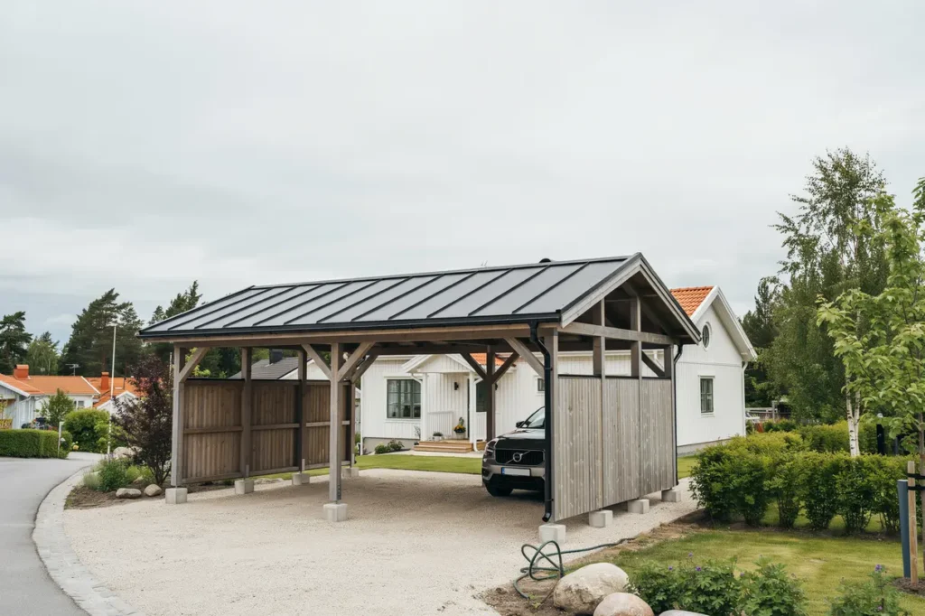 juli r r tt tid f r carport bygg smart med r tt grund takl sning och budget fr n start