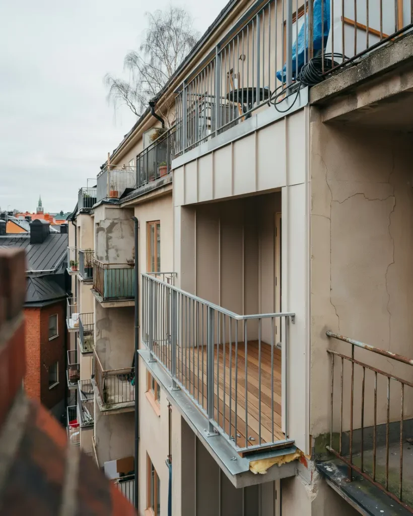 renovera balkongen snyggt och s kert material r cken och smarta val som lyfter hela fasaden