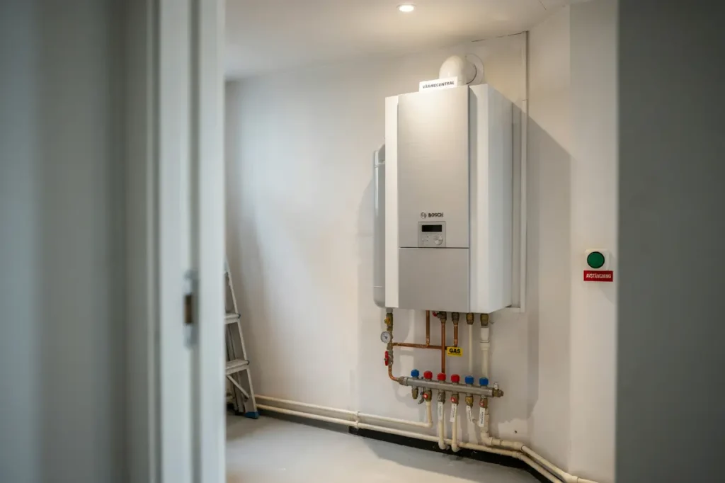 energieffektivisering av v rmecentral med ny fj rrv rmev xlare i sundbyberg stockholm