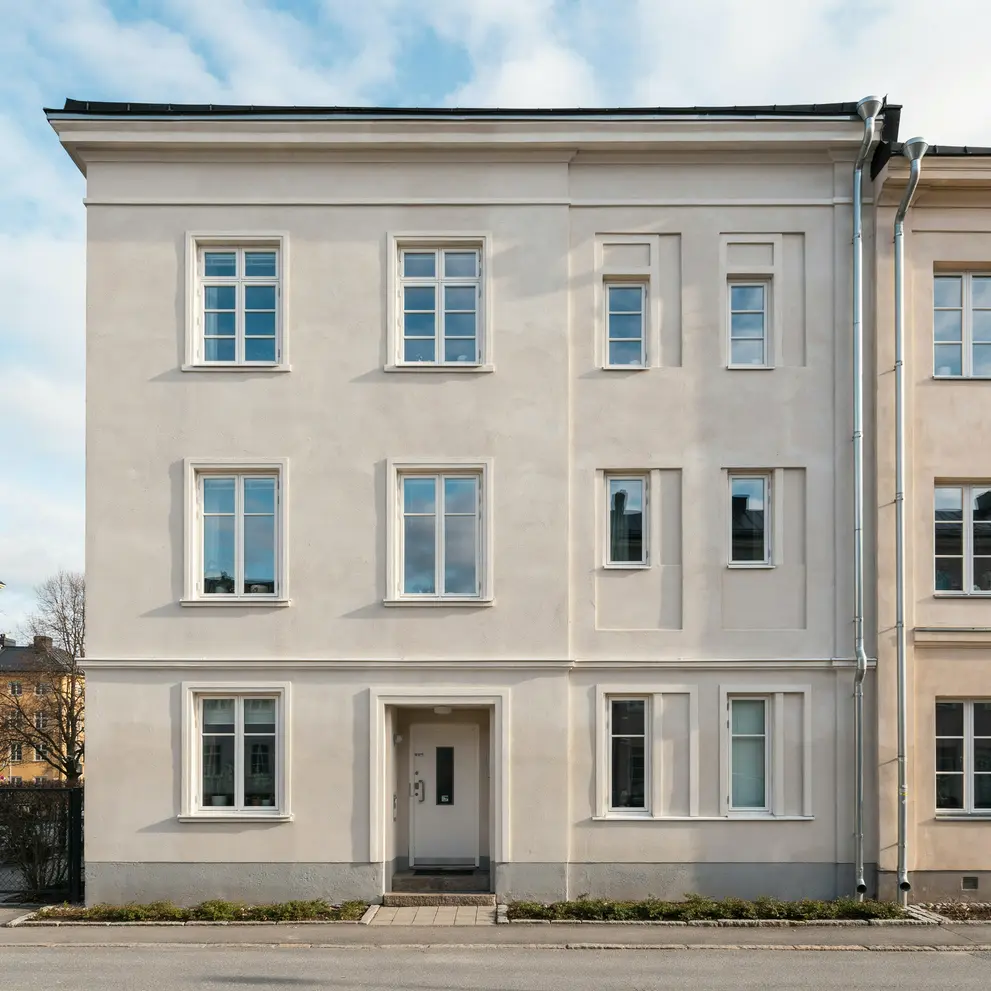 fasadrenoveringar putsningar sandblastring i ostermalm vasastan kungsholmen